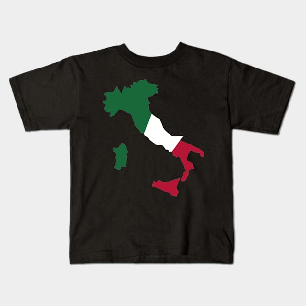 Italy Kids T-Shirt by Designzz